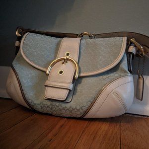 Coach bag, blue H04J-1457